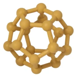 EUREKAKIDS Pelota de silicona de color amarillo