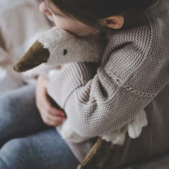 SENGER Peluche y almohada calentable – Ganso Pequeño