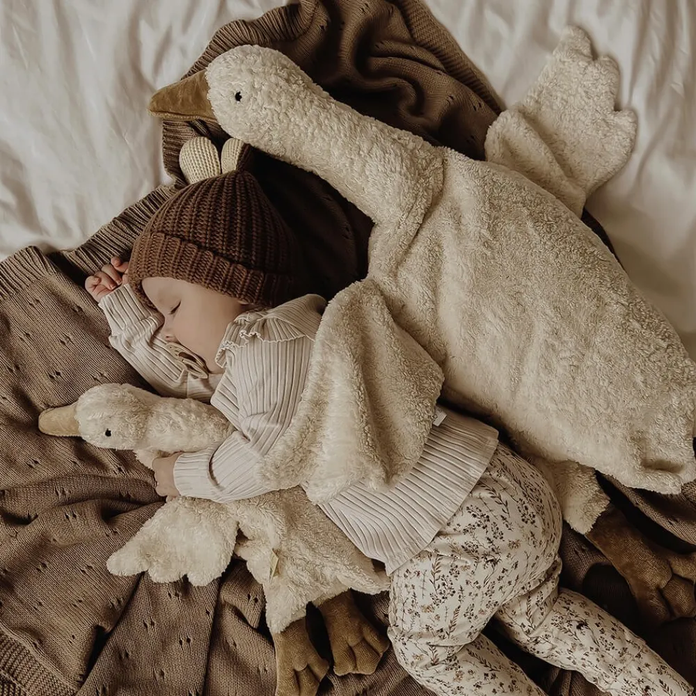 SENGER Peluche y almohada calentable – Ganso Grande