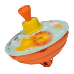 EUREKAKIDS Peonza metálica Wild con varilla de activación