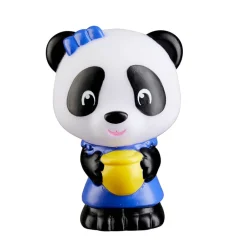 Klorofil Personajes familia Panda 4 figuritas