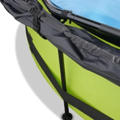 Exit Toys Piscina redonda de 300 x 76cm color lima con toldo y bomba de filtro