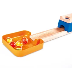 HAPE Pista de canicas de madera Rally – 50 piezas