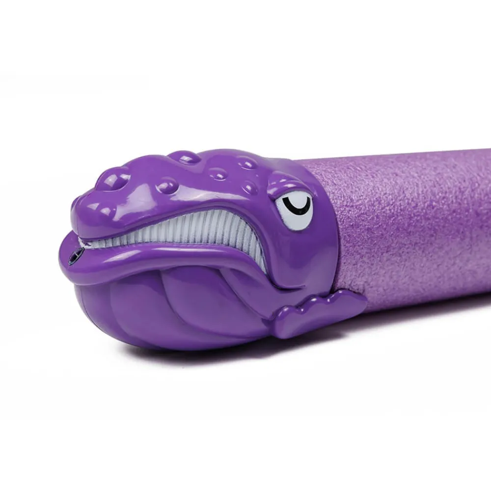 EUREKAKIDS Pistola de agua de espuma con cabeza de animal - Púrpura