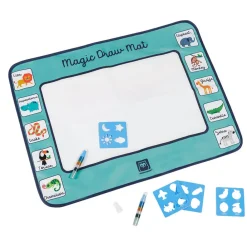 EUREKAKIDS Pizarra de agua multicolor