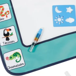 EUREKAKIDS Pizarra de agua multicolor