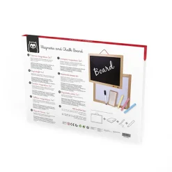 EUREKAKIDS Pizarra de pared triple uso