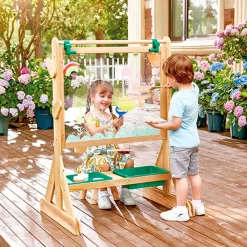 HAPE Pizarra para exteriores con lienzo transparente