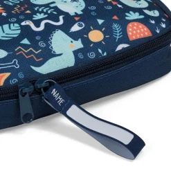 EUREKAKIDS Portabocadillos infantil con diseño de dinosaurios