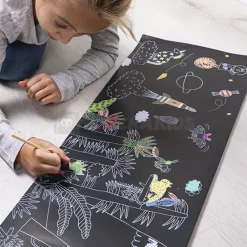 EUREKAKIDS Póster Scratch Art 200cm