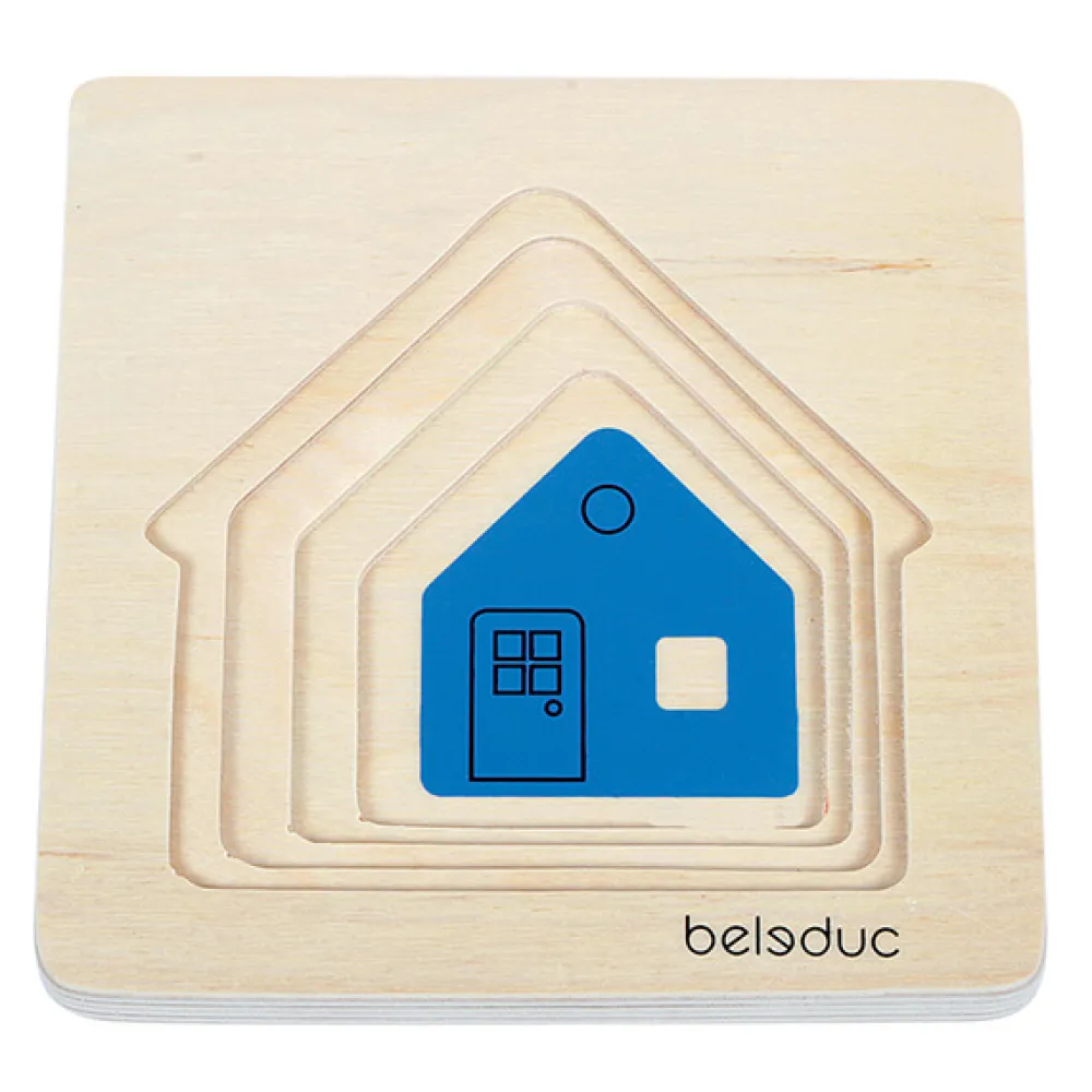 BELEDUC Puzle a Capas Cottage