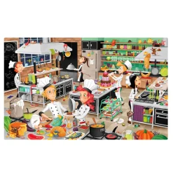 EUREKAKIDS Puzle de observación Chef Deluxe – 150 piezas
