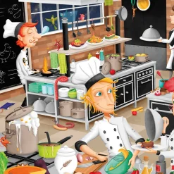 EUREKAKIDS Puzle de observación Chef Deluxe – 150 piezas