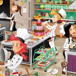 EUREKAKIDS Puzle de observación Chef Deluxe – 150 piezas