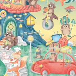 EUREKAKIDS Puzle de observación Tree House Friends – 54 piezas