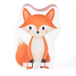 EUREKAKIDS Puzle evolutivo 4 en 1 de 18 piezas - Animales del bosque