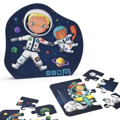 EUREKAKIDS Puzle evolutivo Astronauta 4 en 1