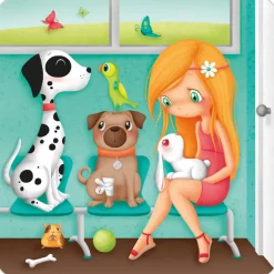 EUREKAKIDS Puzle evolutivo Veterinaria 4 en 1