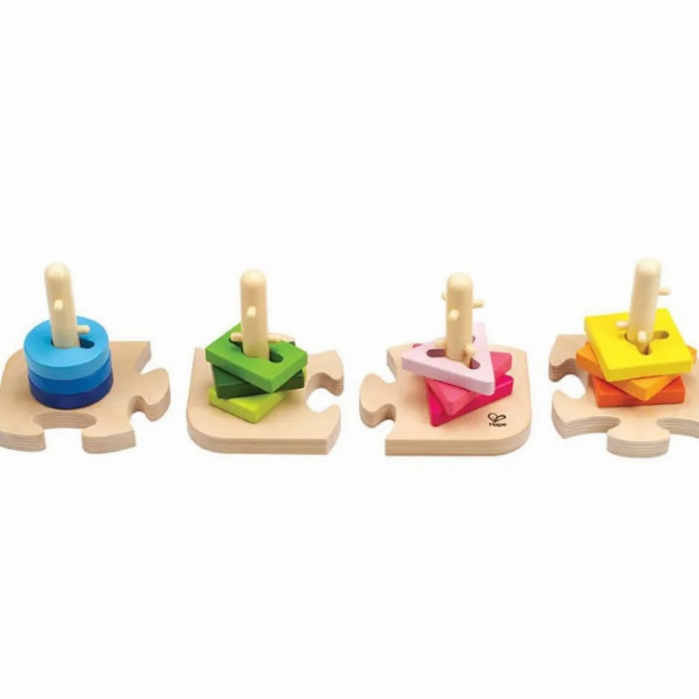 HAPE Puzzle creativo de clavijas