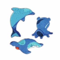 HAPE Puzzle de Suelo Brillante de Ballena - 200 pzs