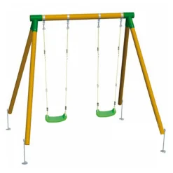 MASGAMES Área de juego con 2 asientos de plástico