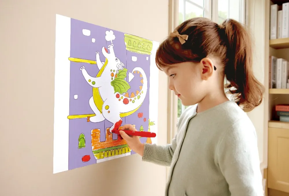 HAPE Rollo de Papel para Garabatos de Castillos