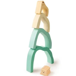 HAPE Rompecabezas apilable de madera - Osos Polares