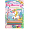 4M Set arte de purpurina unicornios