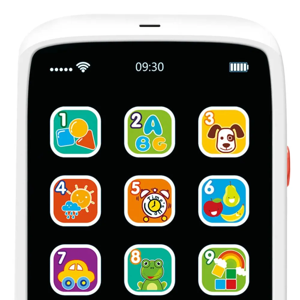 EUREKAKIDS Smartphone musical para bebés con 5 modalidades de juego – My First Smartphone