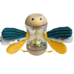EUREKAKIDS Sonajero de madera multifuncional – Cucu