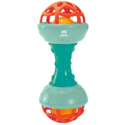 EUREKAKIDS Sonajero doble con agarre ergonómico – Bell