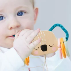 EUREKAKIDS Sonajero mordedor de madera con forma de koala – Cucu