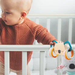 EUREKAKIDS Sonajero mordedor de madera con forma de koala – Cucu