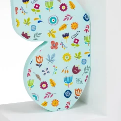 EUREKAKIDS Sujetalibros infantil original y decorativo de madera con forma de mariposa