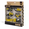 EUREKAKIDS Surtido camiones de construcción Metal Trucks – 6 unidades