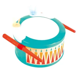 EUREKAKIDS Tambor con luces, melodías y ritmos