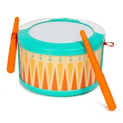 EUREKAKIDS Tambor con luces, melodías y ritmos