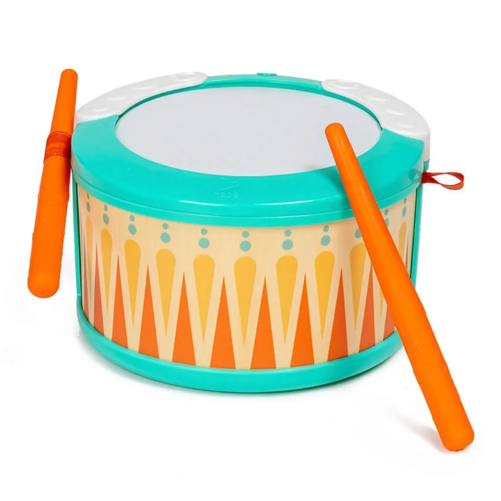 EUREKAKIDS Tambor con luces, melodías y ritmos