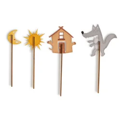 EUREKAKIDS Teatro de sombras multifuncional de sobremesa