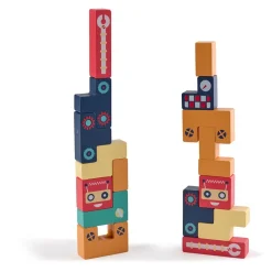 EUREKAKIDS Tetris de madera con múltiples opciones de juego