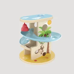 LITTLE ROOM Tobogán de Madera – Pulsa y Desliza