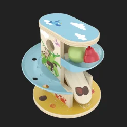 LITTLE ROOM Tobogán de Madera – Pulsa y Desliza