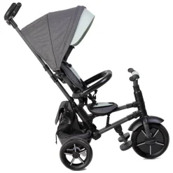 EUREKAKIDS Triciclo evolutivo Roady Folding Trike 6 etapas – Color menta
