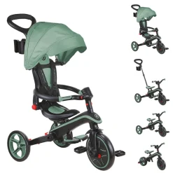 GLOBBER Triciclo plegable 4 en 1 – Explorer Trike