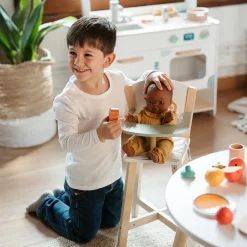 EUREKAKIDS Trona de madera