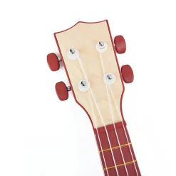 EUREKAKIDS Ukelele realista de 56 cm con 4 cuerdas ajustables