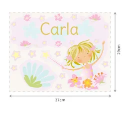 EUREKAKIDS STK Vinilo de hada con nombre